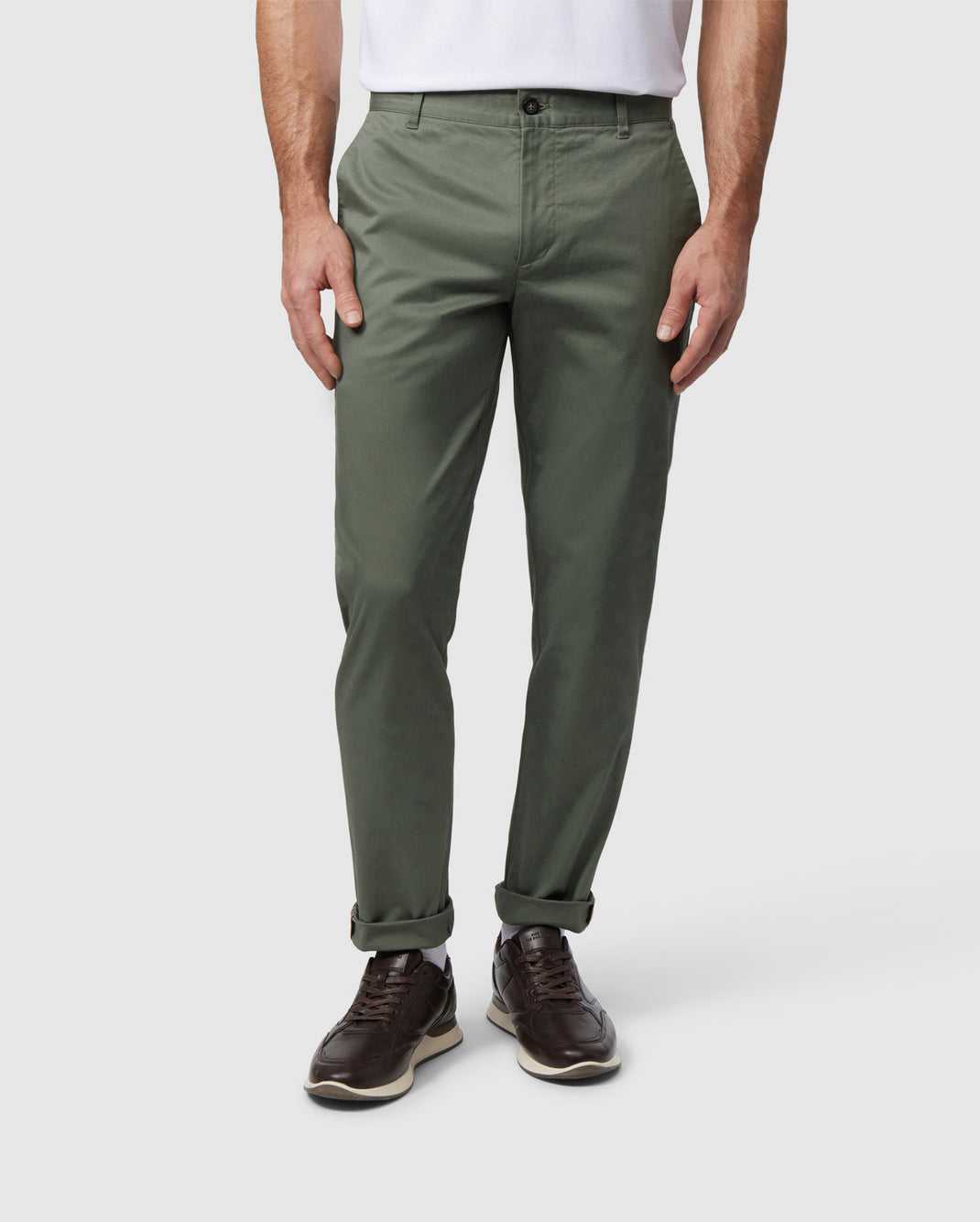 Pantalon Psycho Bunny Gilman Regular Fit Chino Pant Vert Homme | MSR-24894169